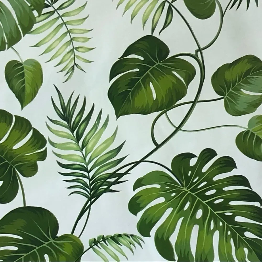 20- 10x13 Tropical Leaves Design Poly Mailers